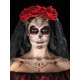 Day of the Dead Face Tattoo Transfers Kit2