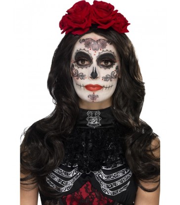 Day of the Dead Glamour Make-Up Kit, with