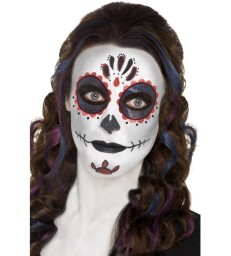 Day of the Dead Make-Up Kit, with Face Paints