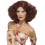 70s Afro Wig, Auburn