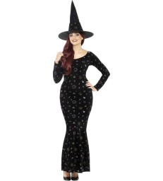 Deluxe Black Magic Ouija Witch Costume