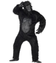 Deluxe Gorilla Costume, Black