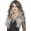 Deluxe Gothic Bride Wig, Grey