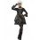 Deluxe Masquerade Costume, Black & Gold