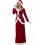 Deluxe Ms Claus Costume, Red