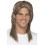 Deluxe Mullet Wig, Brown